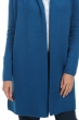 Cachemire robe manteau femme perla bleu canard 4xl