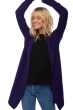 Cachemire robe manteau femme perla deep purple 3xl