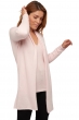 Cachemire robe manteau femme perla rose pale 4xl