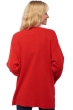 Cachemire robe manteau femme vadena rouge xs