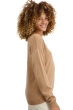 Chameau pull femme col rond thelma camel naturel xl