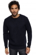 Chameau pull homme col rond cole marine xl