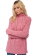 Yak pull femme col roule victoria pink 2xl