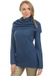 Yak pull femme col roule yness bleu stellaire xl