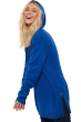 Yak pull femme zip capuche veria bleu intense 3xl