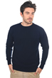 Yak pull homme col rond yaknestor bleu nuit s