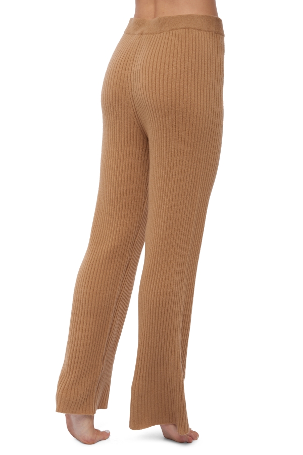 Cachemire pantalon legging femme avignon camel 2xl