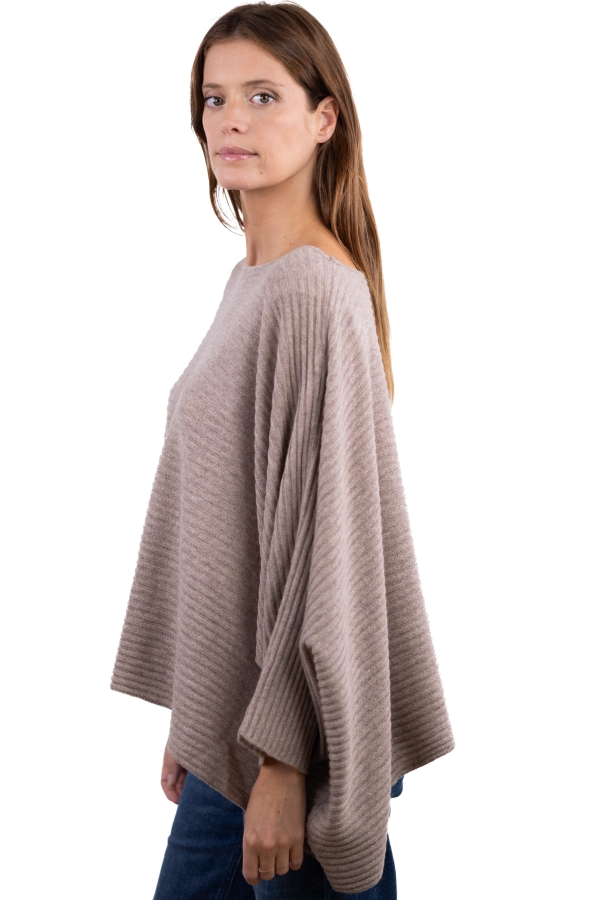 Cachemire pull femme col rond veel toast xl