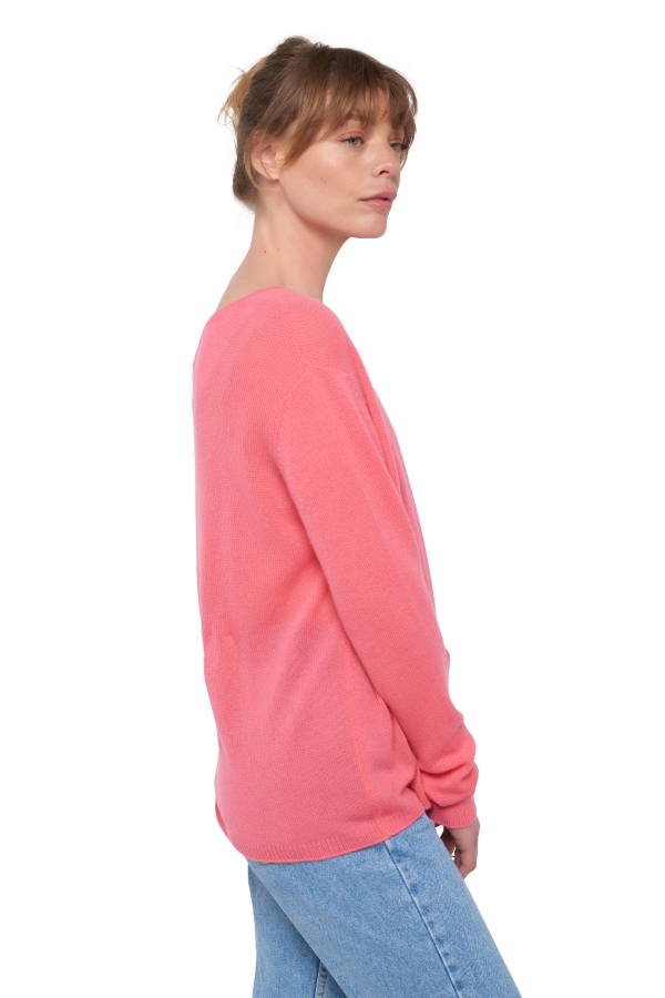 Cachemire pull femme col rond wedi blushing s