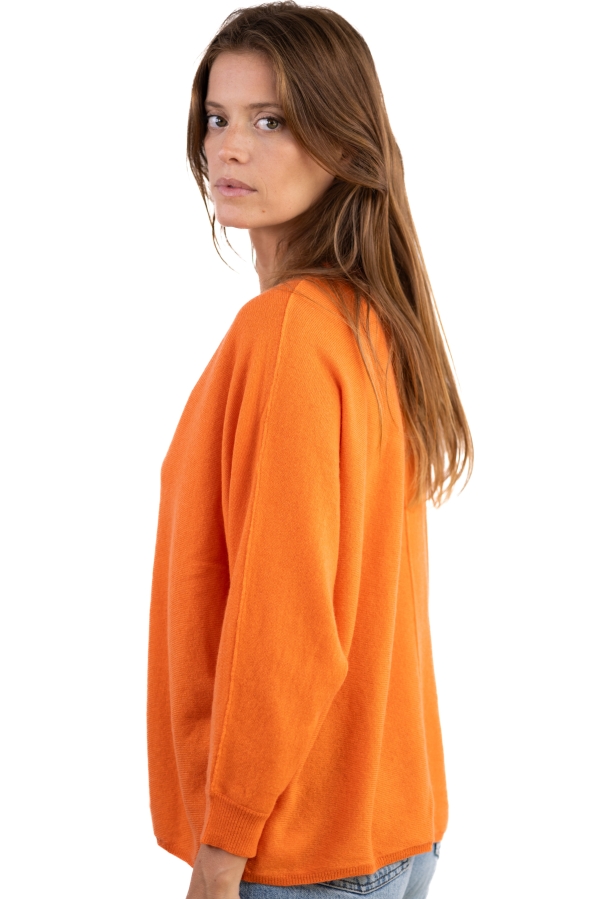 Cachemire pull femme collection printemps ete ushuaia nectarine s