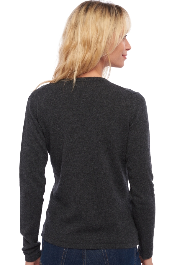 Cachemire pull femme emma anthracite chine s