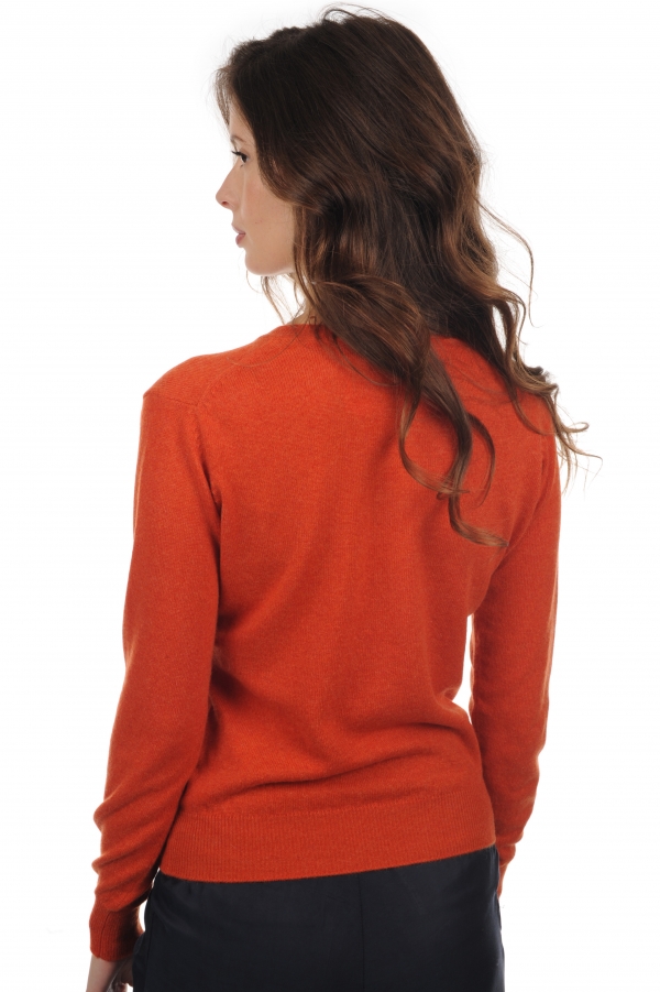 Cachemire pull femme faustine paprika s