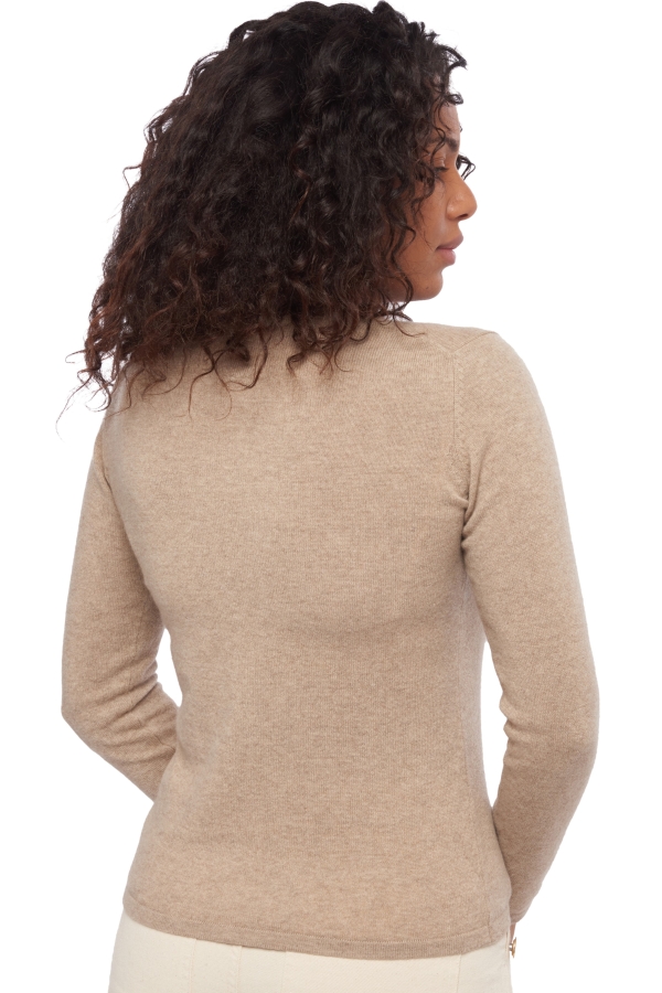 Cachemire pull femme solange natural brown chine l
