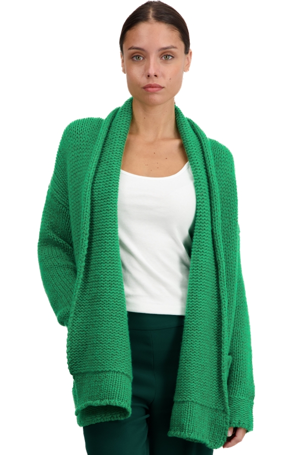 Cachemire pull femme vienne basil new green xs