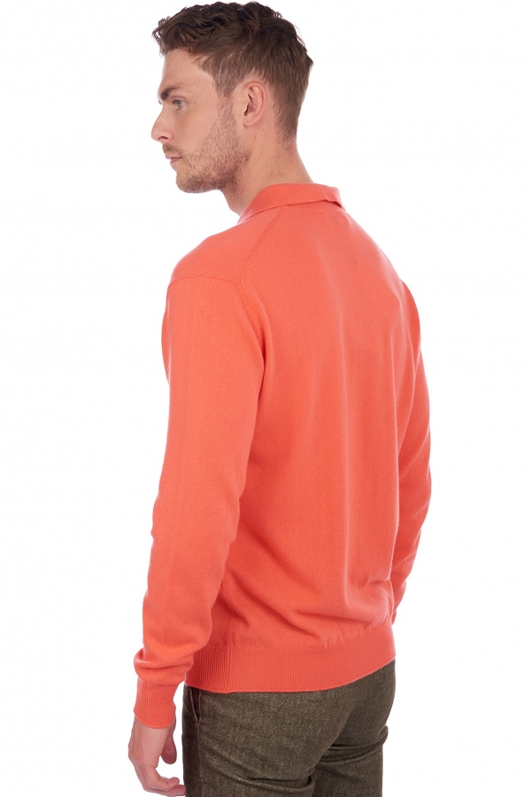 Cachemire pull homme alexandre corail lumineux m