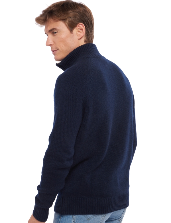 Cachemire pull homme angers marine fonce toast 2xl