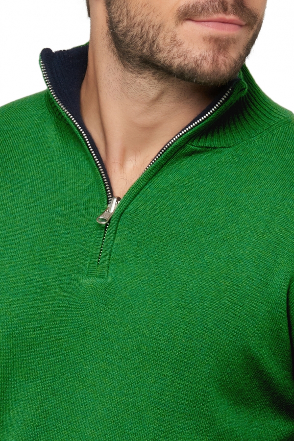 Cachemire pull homme cilio marine fonce basil s
