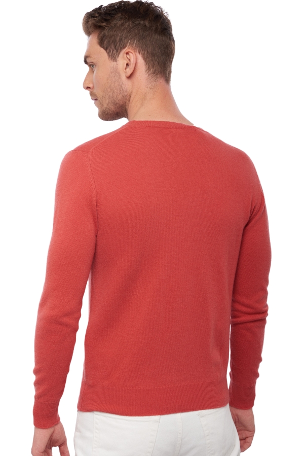 Cachemire pull homme col rond tao first quite coral l