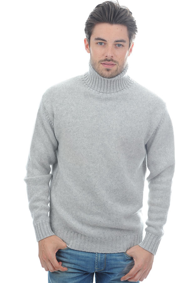 Cachemire pull homme col roule achille flanelle chine l