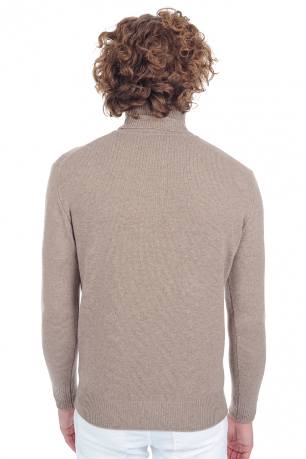 Cachemire pull homme col roule edgar 4f premium dolma natural l