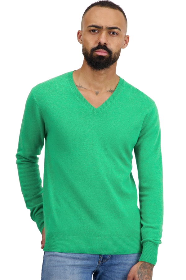 Cachemire pull homme col v tor first midori m