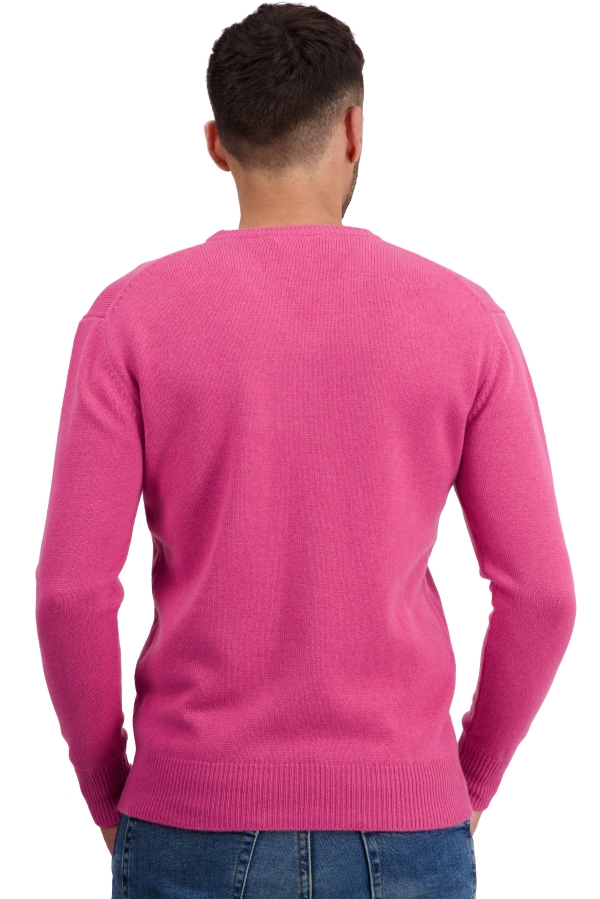 Cachemire pull homme col v tour first poinsetta l