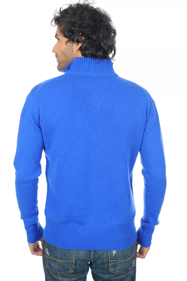 Cachemire pull homme epais donovan bleu lapis 2xl