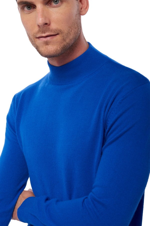 Cachemire pull homme frederic bleu lapis 3xl