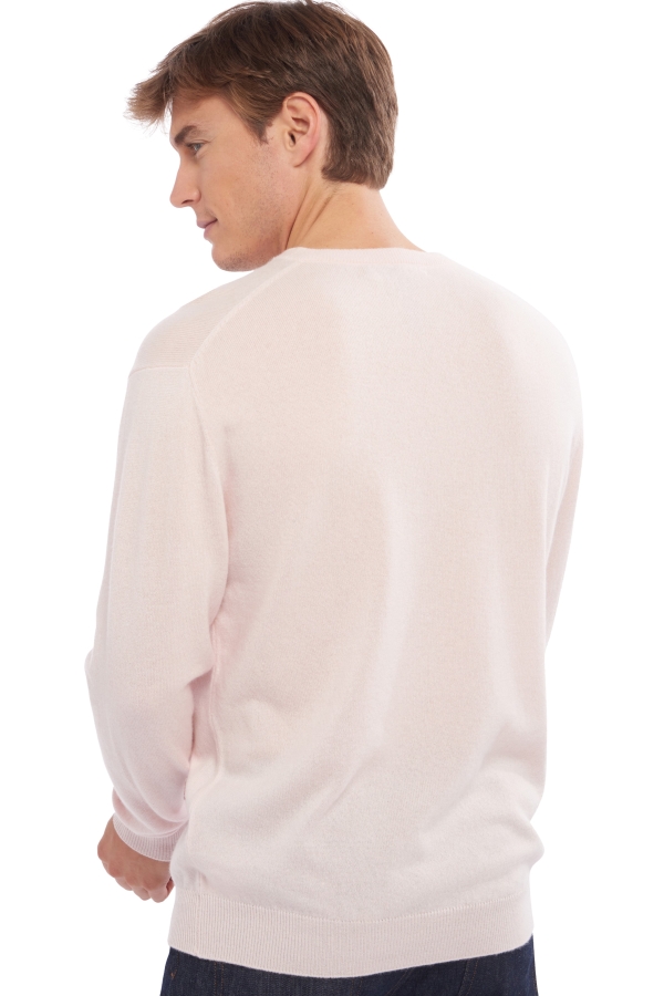 Cachemire pull homme gaspard rose pale xl