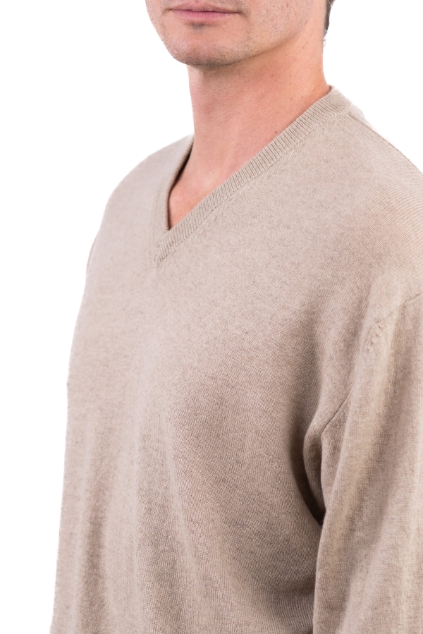 Cachemire pull homme hippolyte natural stone 2xl