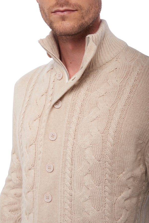 Cachemire pull homme loris natural beige xs