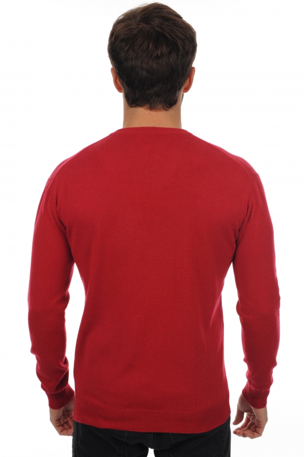 Cachemire pull homme maddox rouge velours xl
