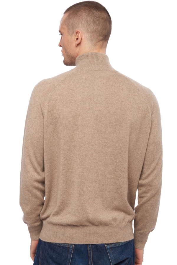 Cachemire pull homme natural vez natural brown l