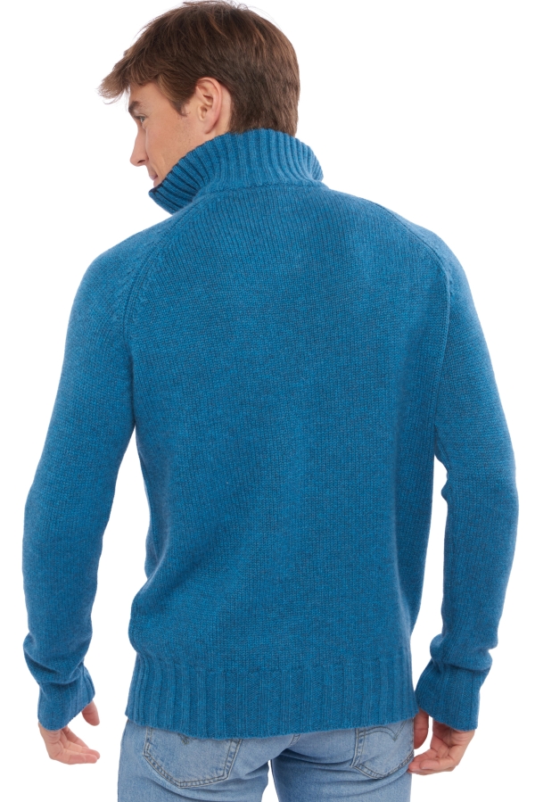 Cachemire pull homme olivier manor blue marine fonce 2xl