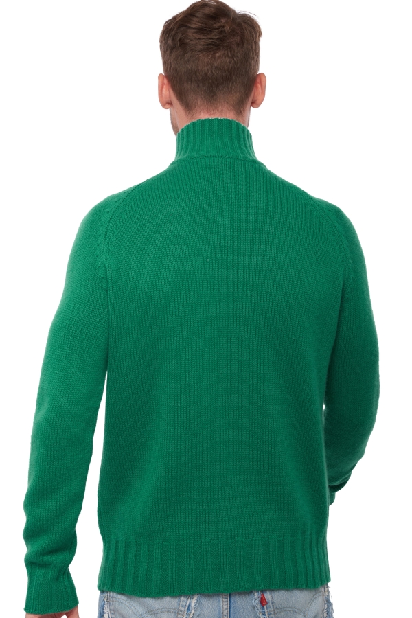 Cachemire pull homme olivier vert anglais flanelle chine xs