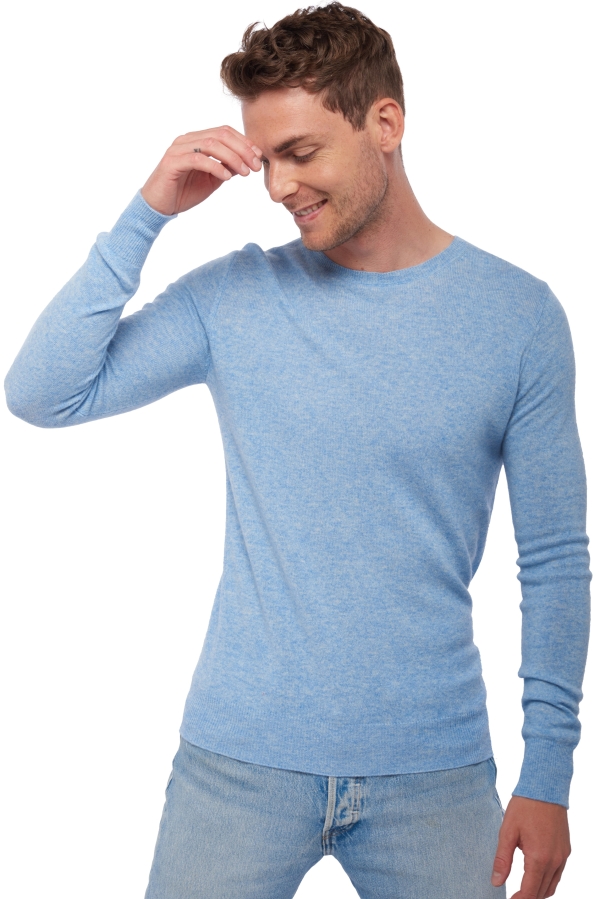 Cachemire pull homme tao first powder blue m