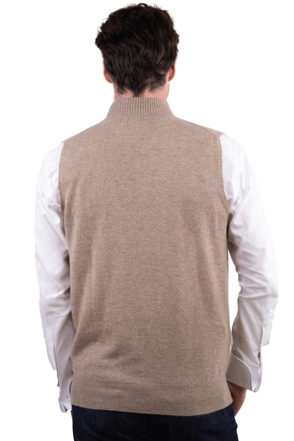 Cachemire pull homme texas natural brown xs