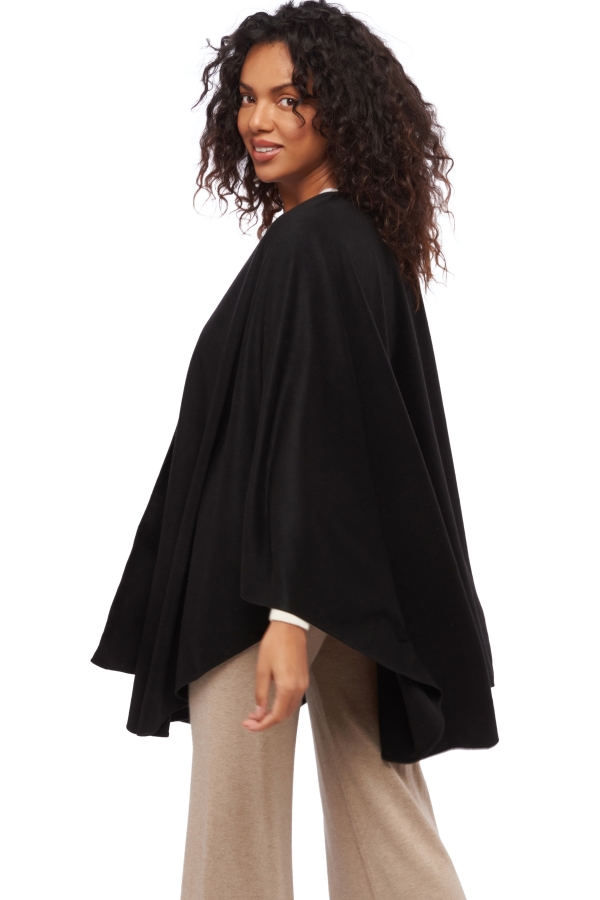Vigogne pull femme cachemire premium vicunacape noir 146 x 175 cm