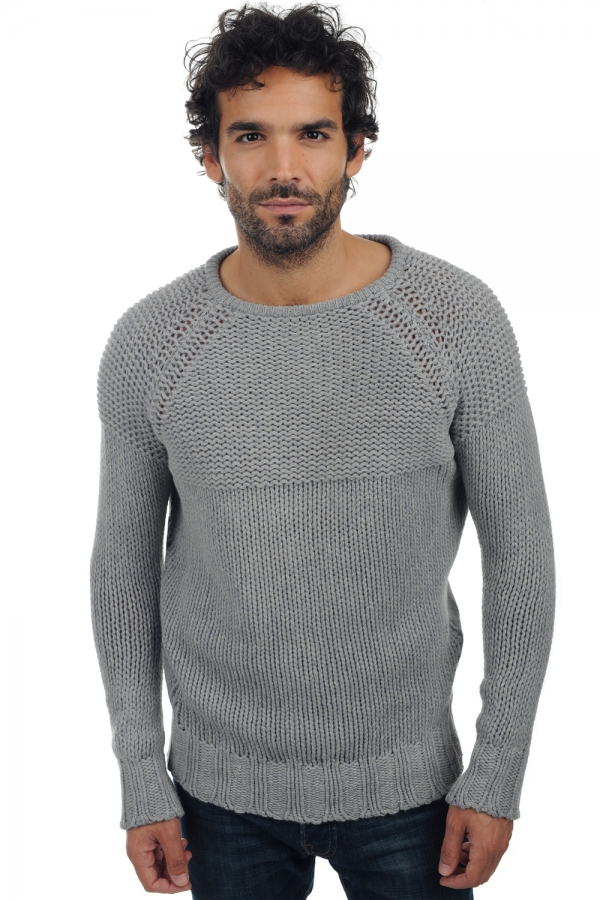 Yak pull homme col rond julius silver 4xl