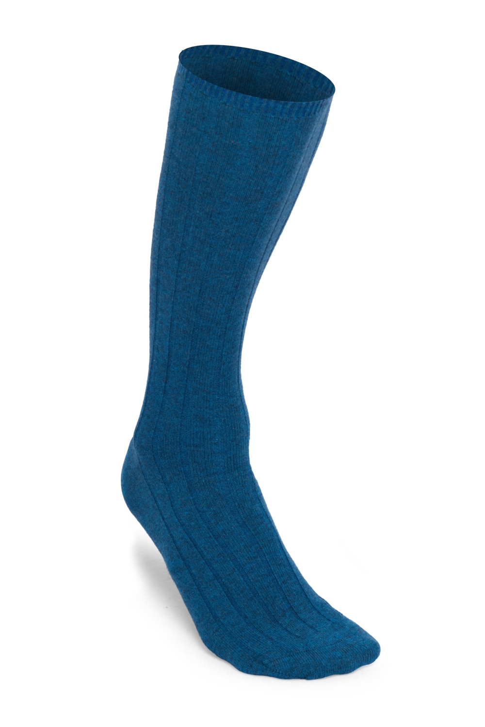 Cachemire accessoires chaussettes dragibus long m manor blue 43 46