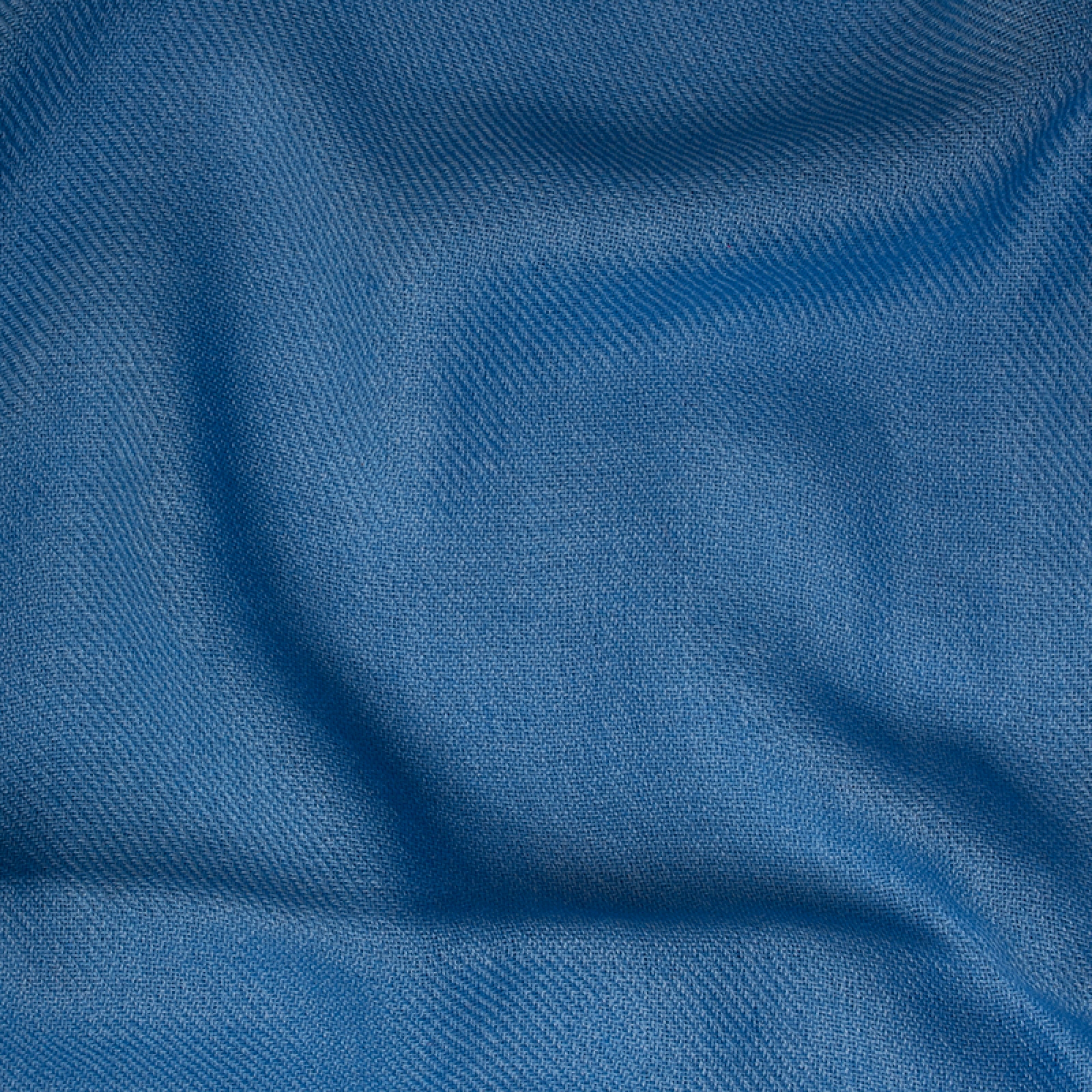 Cachemire accessoires homewear toodoo plain l 220 x 220 bleu miro 220x220cm
