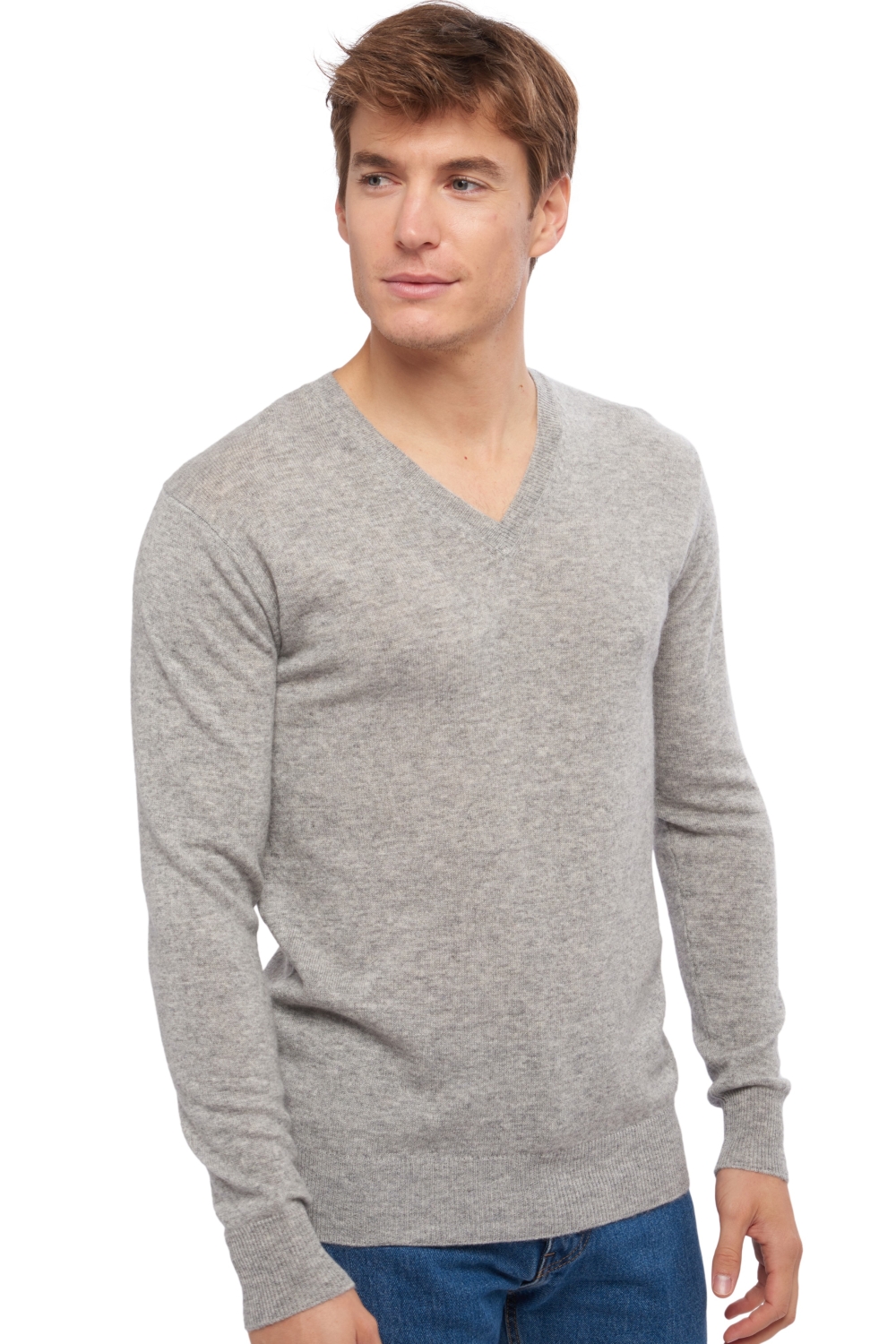 Cachemire petits prix homme tor first fog grey l