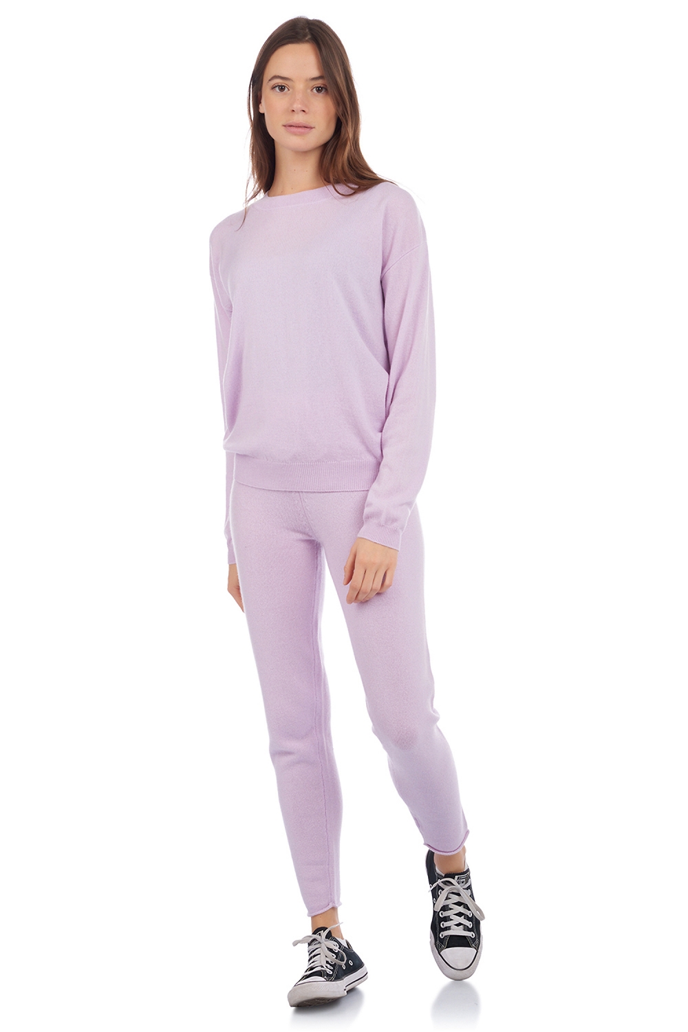 Cachemire pull femme arth lilas s
