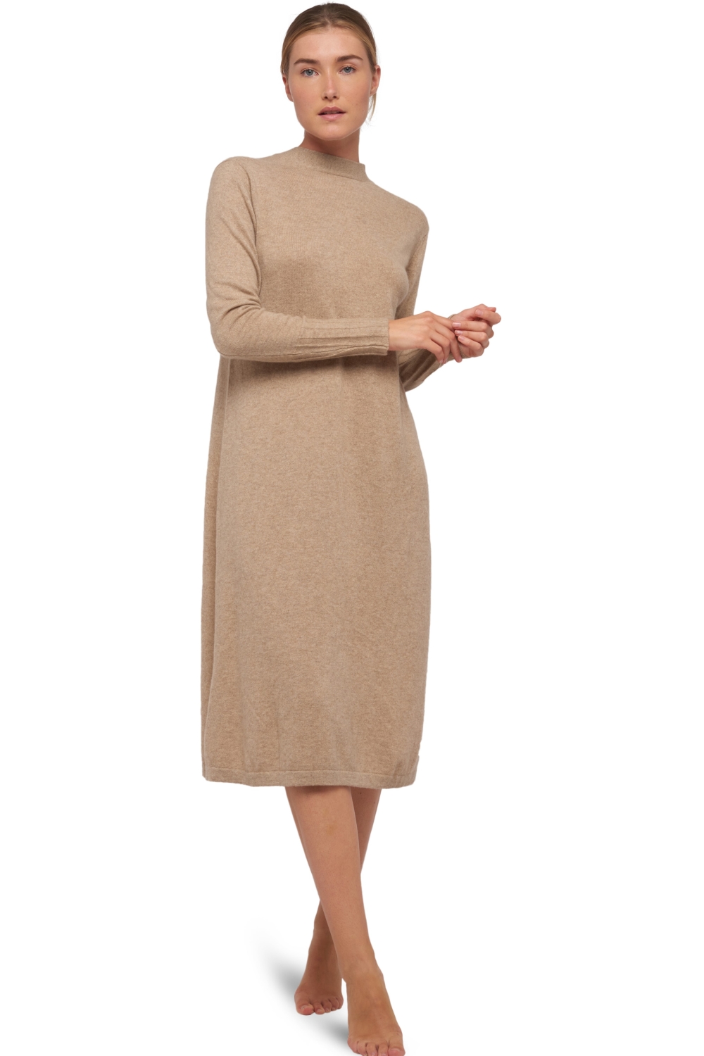 Cachemire pull femme robes wendy natural stone s