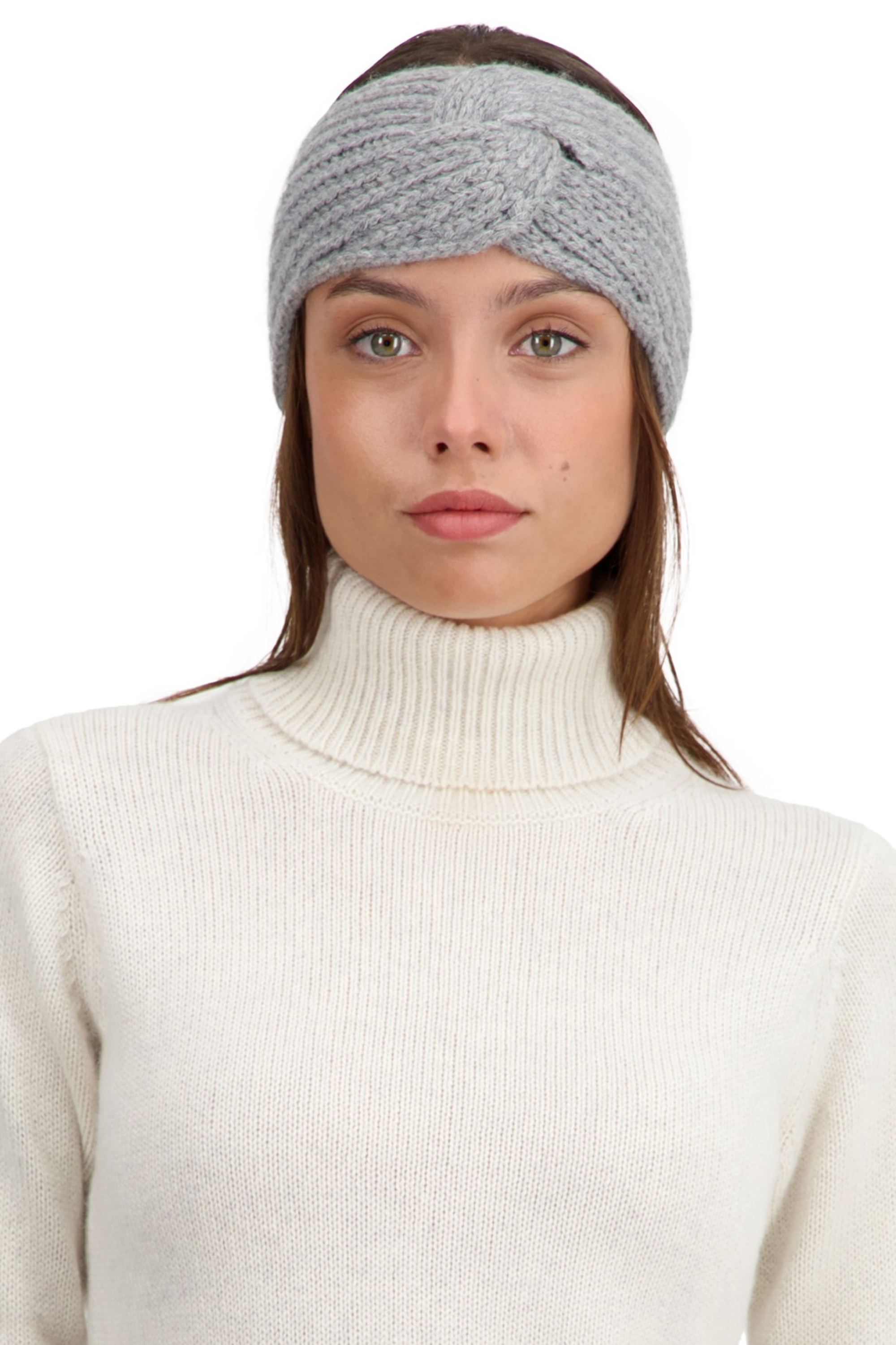 Cachemire pull femme taka gris chine 22 x 10 cm