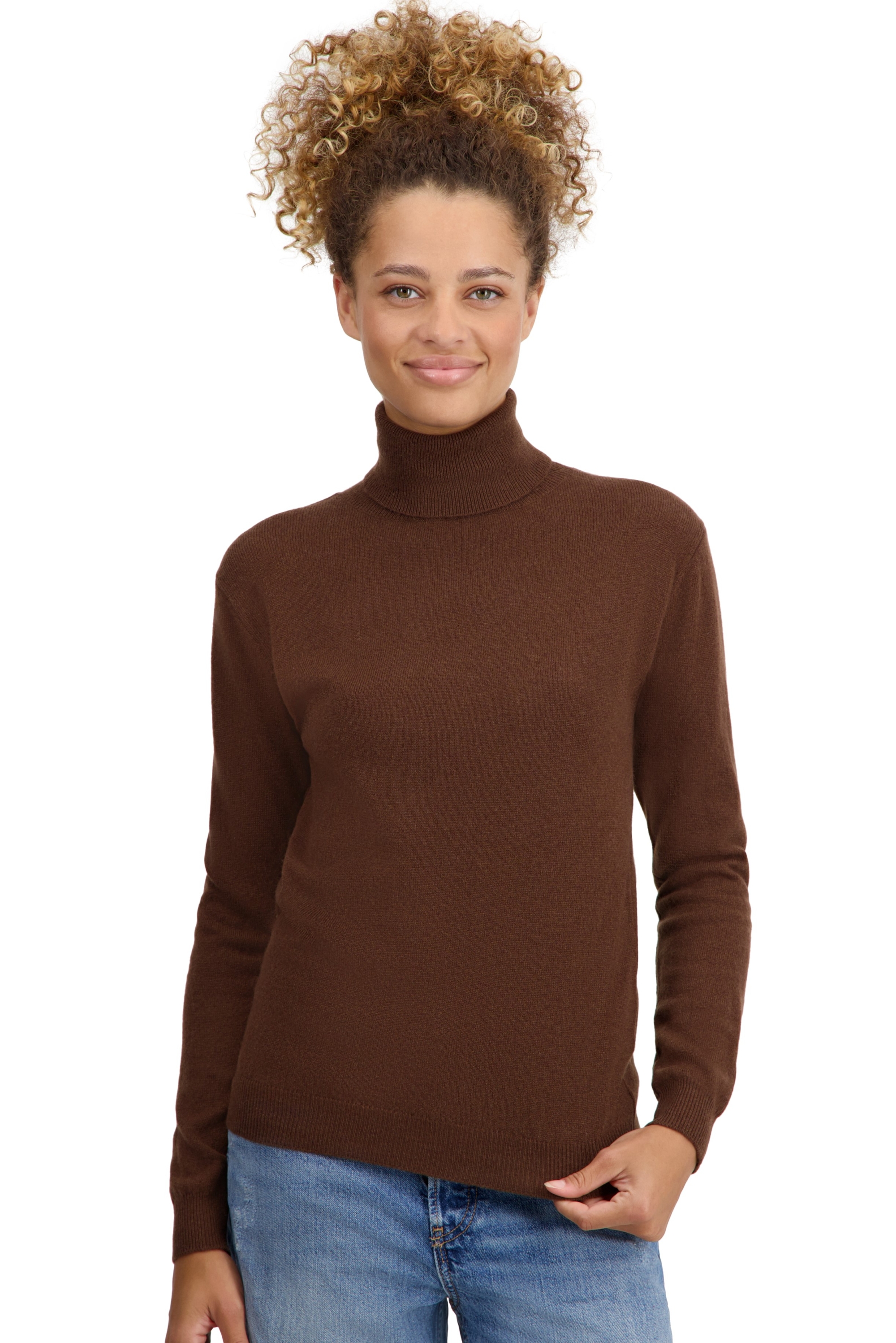 Cachemire pull femme tale first dark camel s