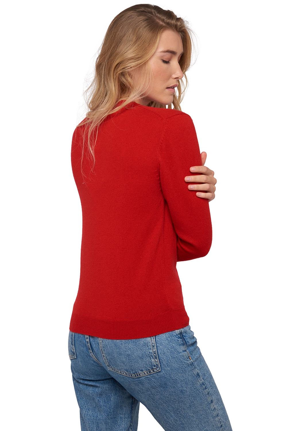 Cachemire pull femme tyra rouge s