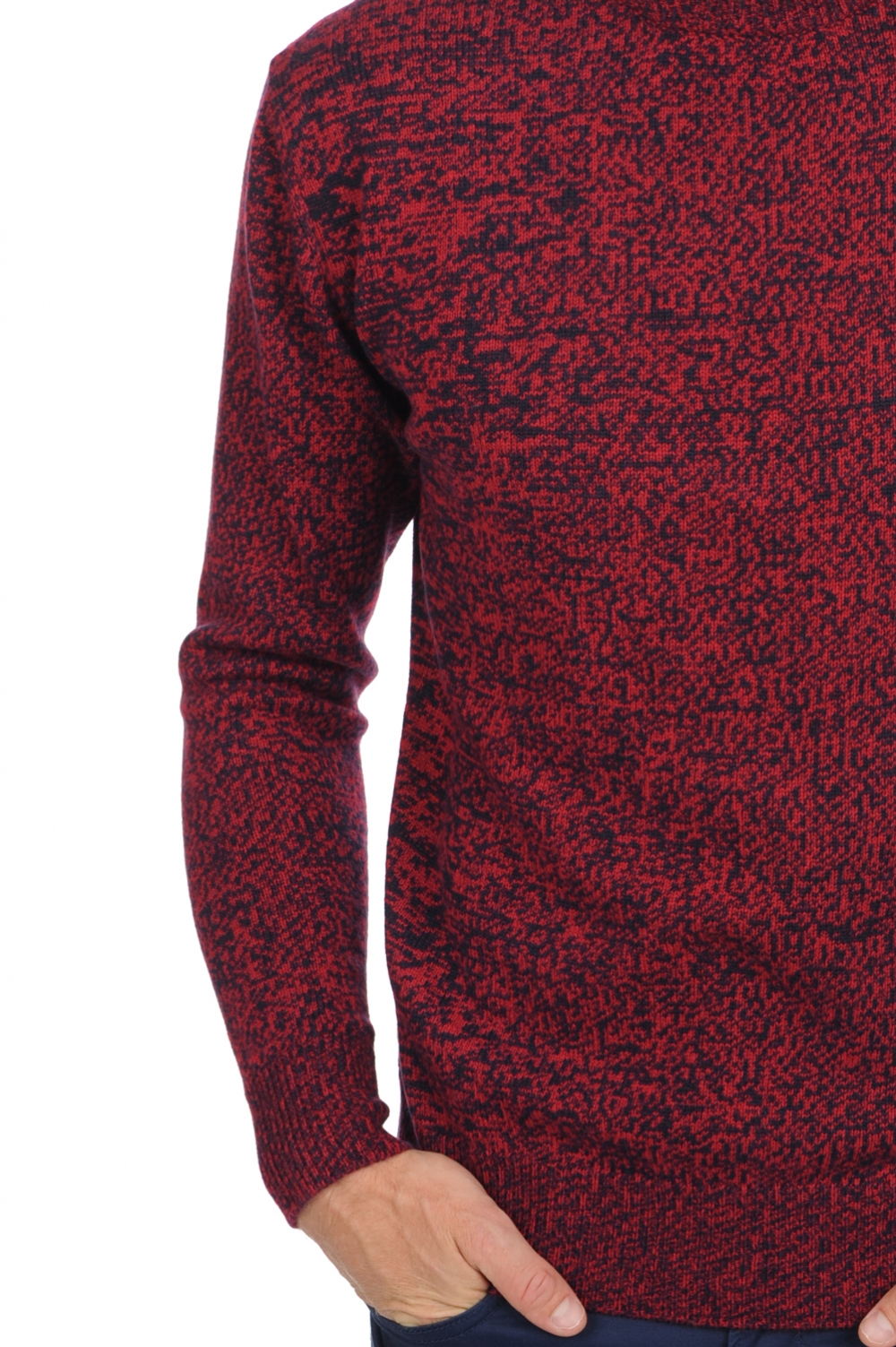 Cachemire pull homme col rond samwell disco m