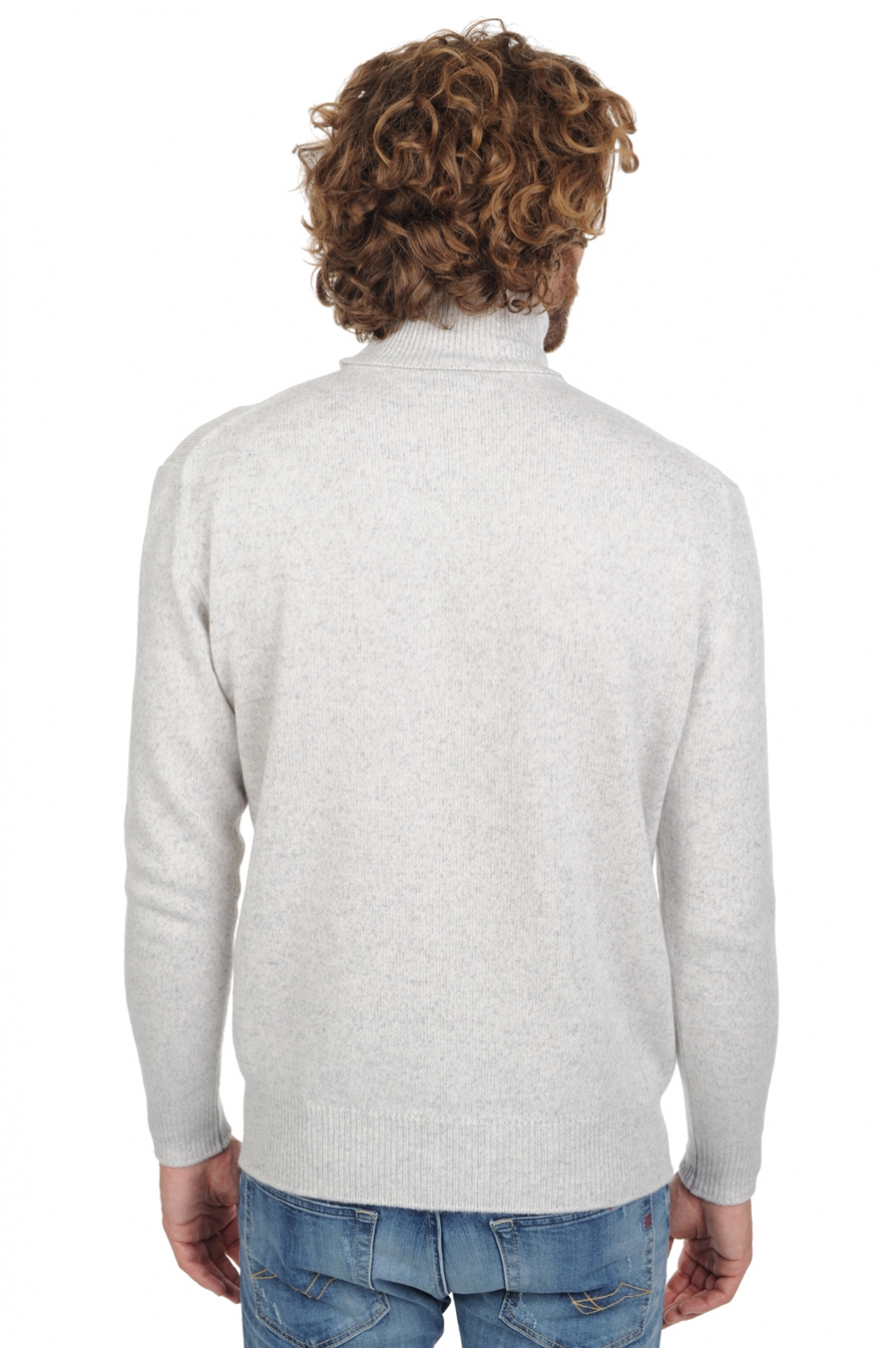 Cachemire pull homme col roule robb galet m