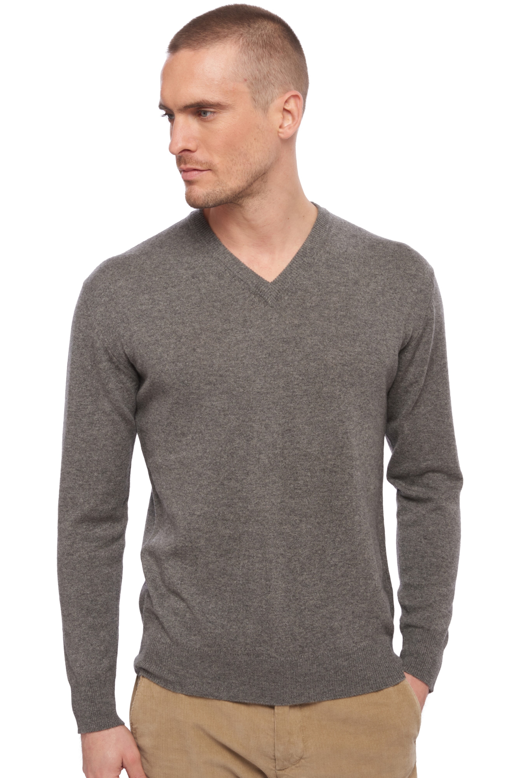 Cachemire pull homme hippolyte marmotte chine m
